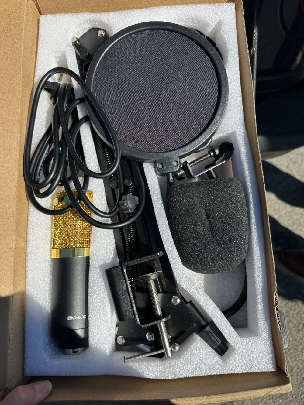 BM-800 Microphone Recording Studio Kit